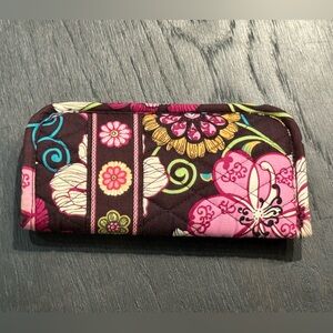 Vera Bradley Quilted Eyeglass Pouch Mod Floral Pink